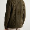 Pescatore Cable-Knit Wool Sweater - BK Pescatore Cable-Knit Wool Sweater - BK