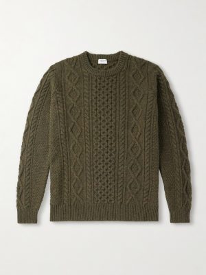 Pescatore Cable-Knit Wool Sweater
