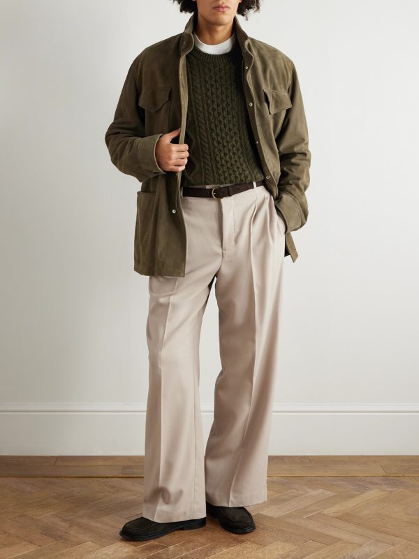 Pescatore Cable-Knit Wool Sweater - OU Pescatore Cable-Knit Wool Sweater - OU