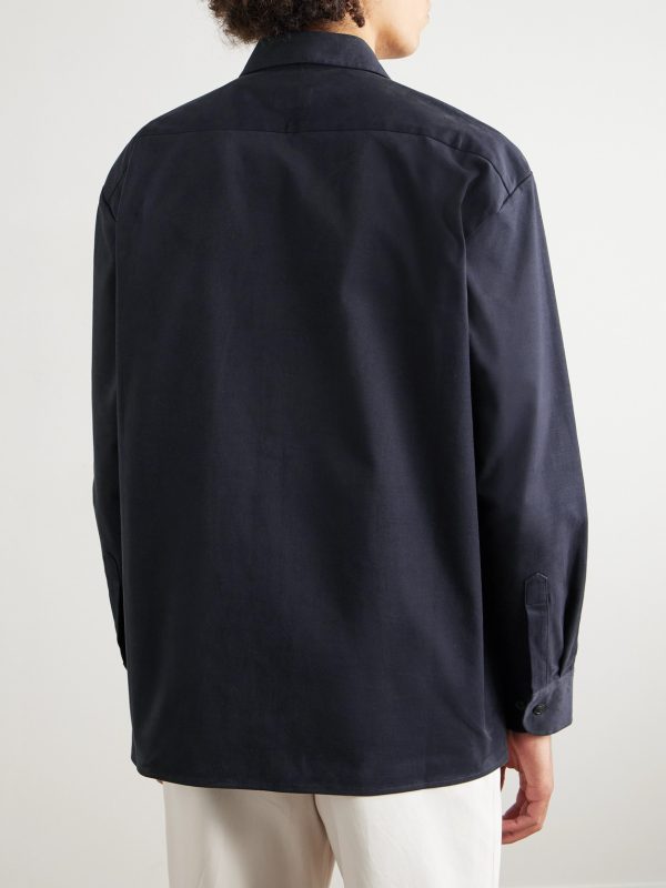 Cotton-Twill Shirt - BK Cotton-Twill Shirt - BK