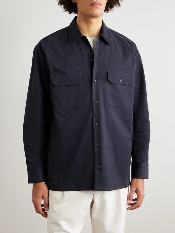 Cotton-Twill Shirt - FR Cotton-Twill Shirt - FR