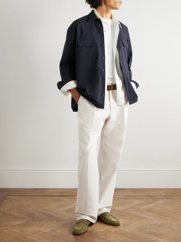 Cotton-Twill Shirt - OU Cotton-Twill Shirt - OU