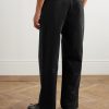 Straight-Leg Cotton Chinos - BK Straight-Leg Cotton Chinos - BK