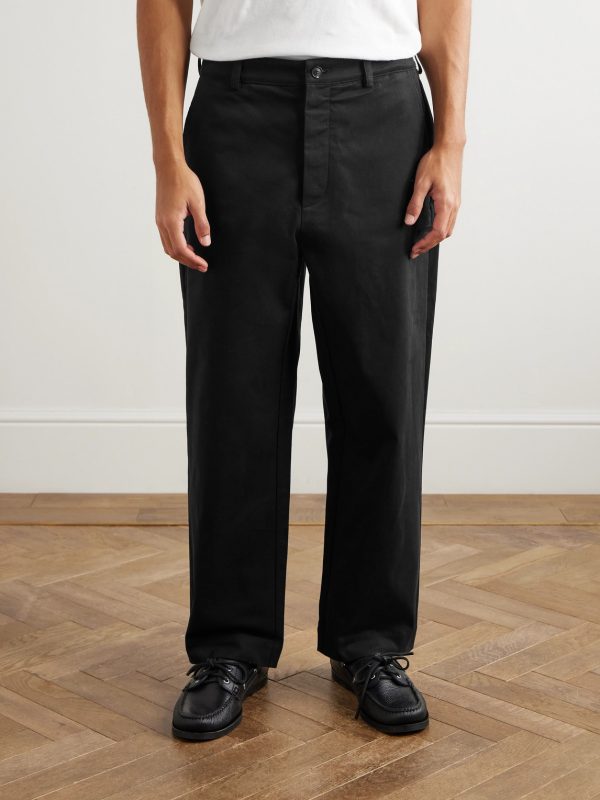 Straight-Leg Cotton Chinos - FR Straight-Leg Cotton Chinos - FR