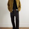 Straight-Leg Cotton Chinos - OU Straight-Leg Cotton Chinos - OU