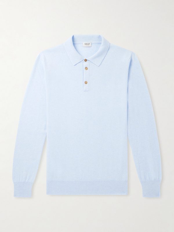 Cashmere Polo Shirt Cashmere Polo Shirt