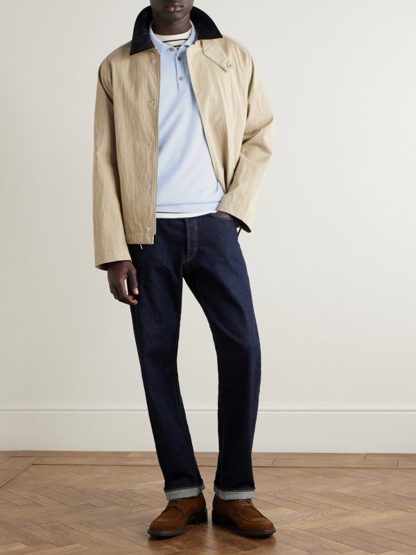 Cashmere Polo Shirt - OU Cashmere Polo Shirt - OU