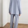 Striped Cotton Pyjama Set - BK Striped Cotton Pyjama Set - BK