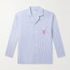 Striped Cotton Pyjama Set Striped Cotton Pyjama Set