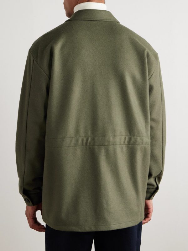 Wool-Flannel Jacket - BK