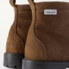 Logo-Appliquéd Suede Boots - CU Logo-Appliquéd Suede Boots - CU