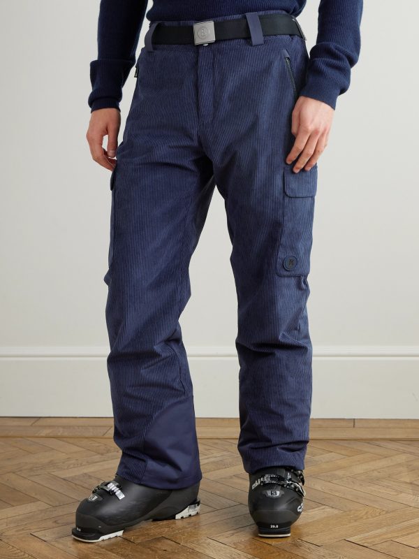 Corbin Straight-Leg Belted Corduroy Ski Pants - FR Corbin Straight-Leg Belted Corduroy Ski Pants - FR