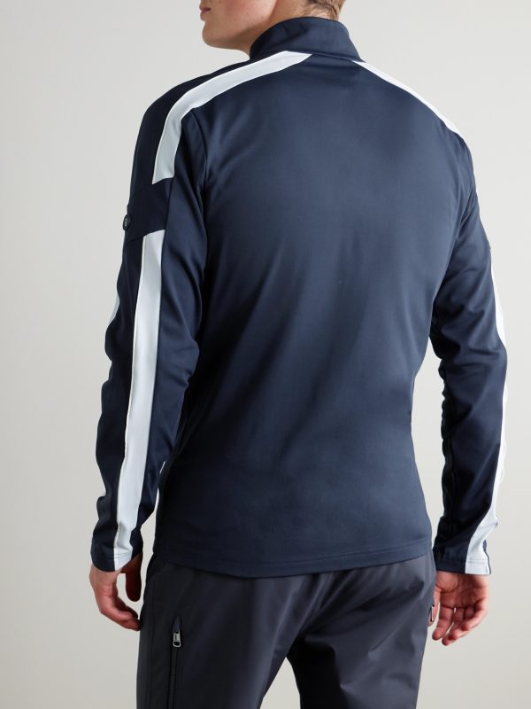 Jannik Quarter-Zip Stretch-Jersey Baselayer - BK Jannik Quarter-Zip Stretch-Jersey Baselayer - BK