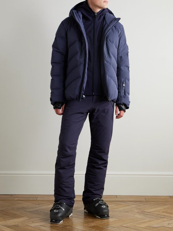 Jervis-D Panelled Quilted Shell Hooded Down Jacket - OU Jervis-D Panelled Quilted Shell Hooded Down Jacket - OU