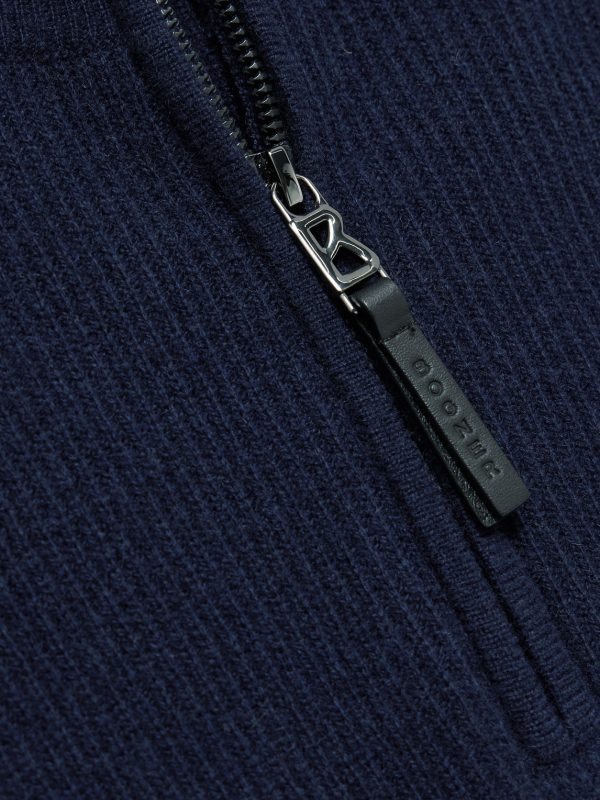 Derek-1 Virgin Wool and Cashmere-Blend Half-Zip Ski Midlayer - CU