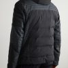 Fionn2-T Panelled Quilted Hooded Ski Jacket - BK