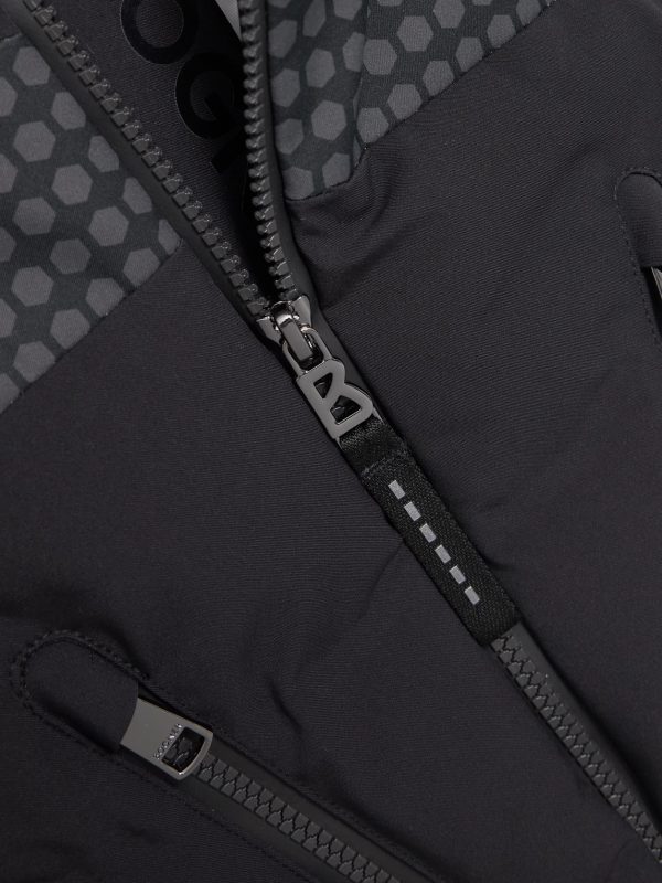 Fionn2-T Panelled Quilted Hooded Ski Jacket - CU
