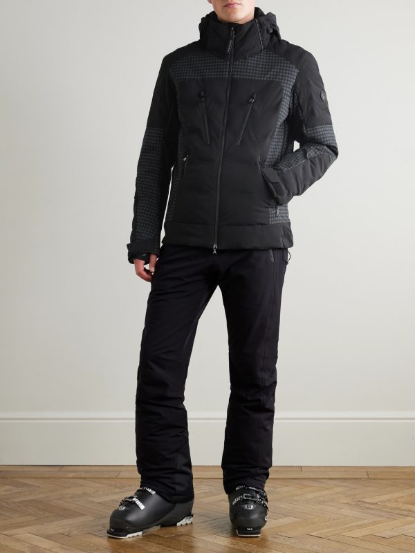Fionn2-T Panelled Quilted Hooded Ski Jacket - OU