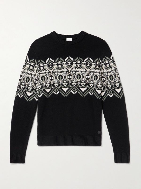 Luci Fair Isle Virgin Wool Sweater Luci Fair Isle Virgin Wool Sweater