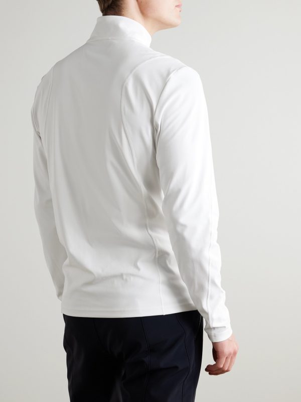 Harry1 Quarter-Zip Stretch-Jersey Baselayer - BK