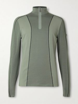 Flynn Stretch-Jersey Half-Zip Base Layer Flynn Stretch-Jersey Half-Zip Base Layer