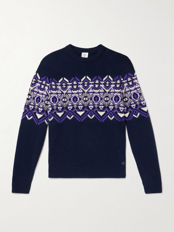 Luci Fair Isle Virgin Wool Sweater Luci Fair Isle Virgin Wool Sweater