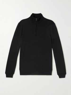 Ouri Virgin Wool Half-Zip Sweater Ouri Virgin Wool Half-Zip Sweater