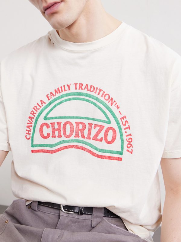 Chorizo Logo-Print Cotton-Jersey T-Shirt - CU Chorizo Logo-Print Cotton-Jersey T-Shirt - CU