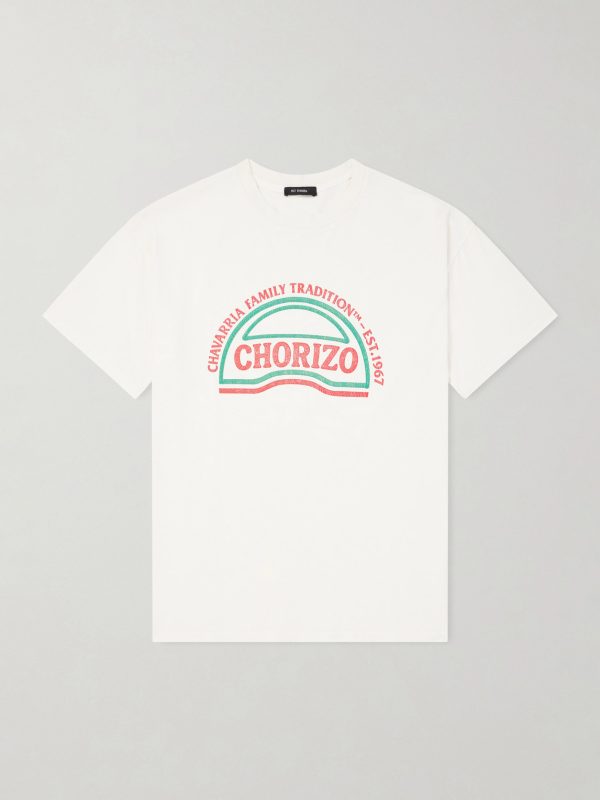 Chorizo Logo-Print Cotton-Jersey T-Shirt Chorizo Logo-Print Cotton-Jersey T-Shirt