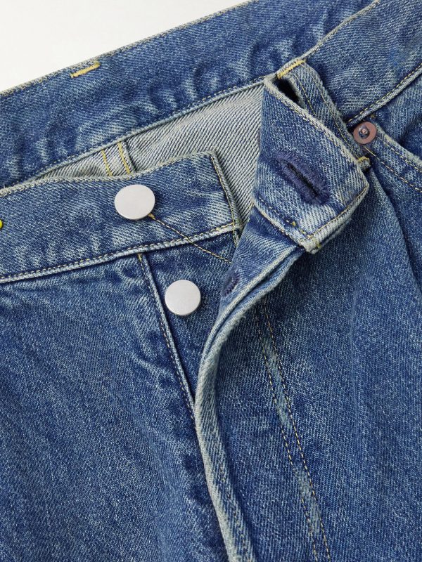 Straight-Leg Denim Shorts - E1 Straight-Leg Denim Shorts - E1