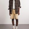 Checked Lyocell-Blend Gauze Shirt - OU Checked Lyocell-Blend Gauze Shirt - OU