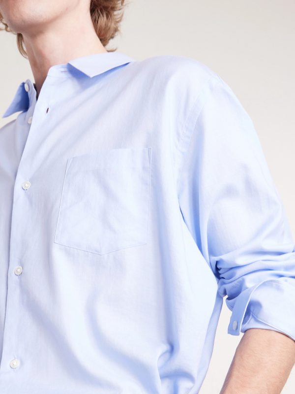 Cotton and Silk-Blend Shirt - CU