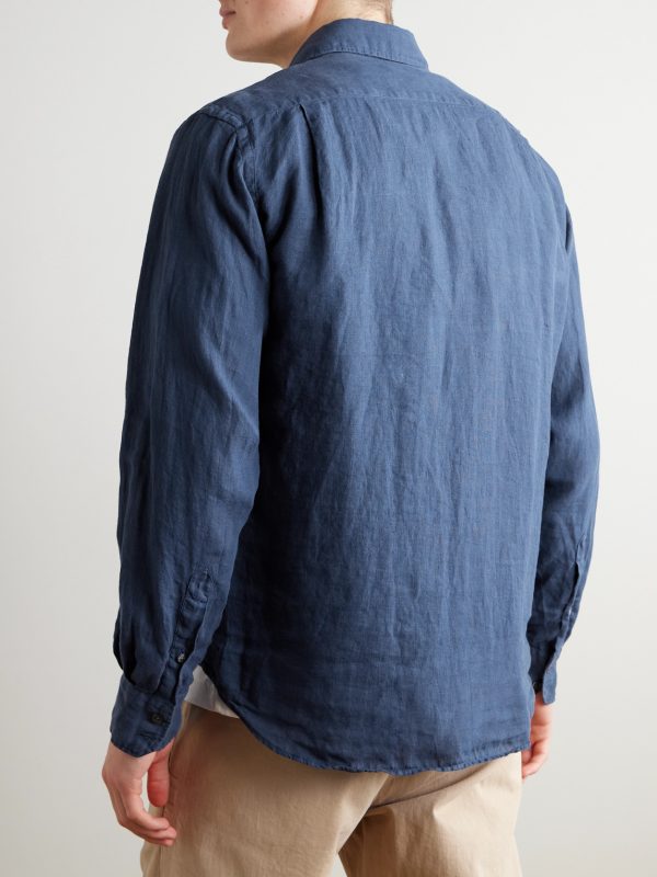 Paul Pat Linen Shirt - BK Paul Pat Linen Shirt - BK