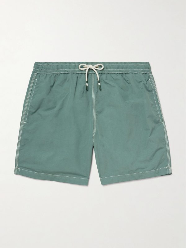 Slim-Fit Mid-Length Swim Shorts Slim-Fit Mid-Length Swim Shorts