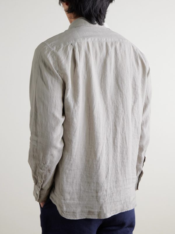 Paul Pat Linen Shirt - BK