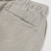 Joggy Tapered Linen Drawstring Trousers - CU Joggy Tapered Linen Drawstring Trousers - CU