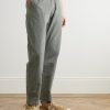 Joggy Straight-Leg Cotton Trousers - FR