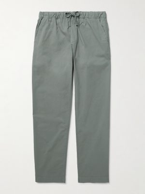 Joggy Straight-Leg Cotton Trousers Joggy Straight-Leg Cotton Trousers