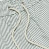 Slim-Fit Short-Length Striped Seersucker Swim Shorts - CU