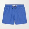 Slim-Fit Mid-Length Recycled Swim Shorts