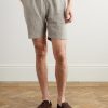 Joggy Straight-Leg Linen Bermuda Shorts - FR Joggy Straight-Leg Linen Bermuda Shorts - FR