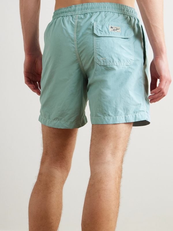 Slim-Fit Mid-Length Swim Shorts - BK