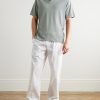 Lyocell and Cotton-Blend Polo Shirt - OU