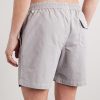 Slim-Fit Mid-Length Swim Shorts - BK Slim-Fit Mid-Length Swim Shorts - BK