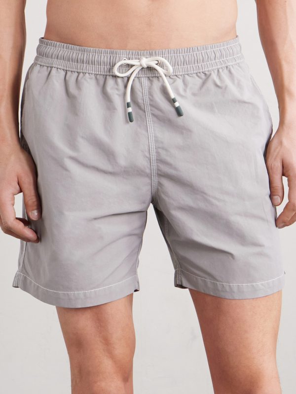 Slim-Fit Mid-Length Swim Shorts - FR Slim-Fit Mid-Length Swim Shorts - FR