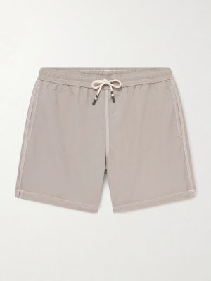 Slim-Fit Mid-Length Swim Shorts Slim-Fit Mid-Length Swim Shorts