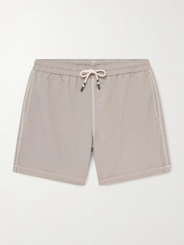 Slim-Fit Mid-Length Swim Shorts Slim-Fit Mid-Length Swim Shorts
