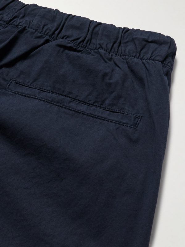 Joggy Straight-Leg Cotton-Twill Trousers - CU Joggy Straight-Leg Cotton-Twill Trousers - CU