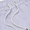 Slim-Fit Mid-Length Striped Seersucker Swim Shorts - CU