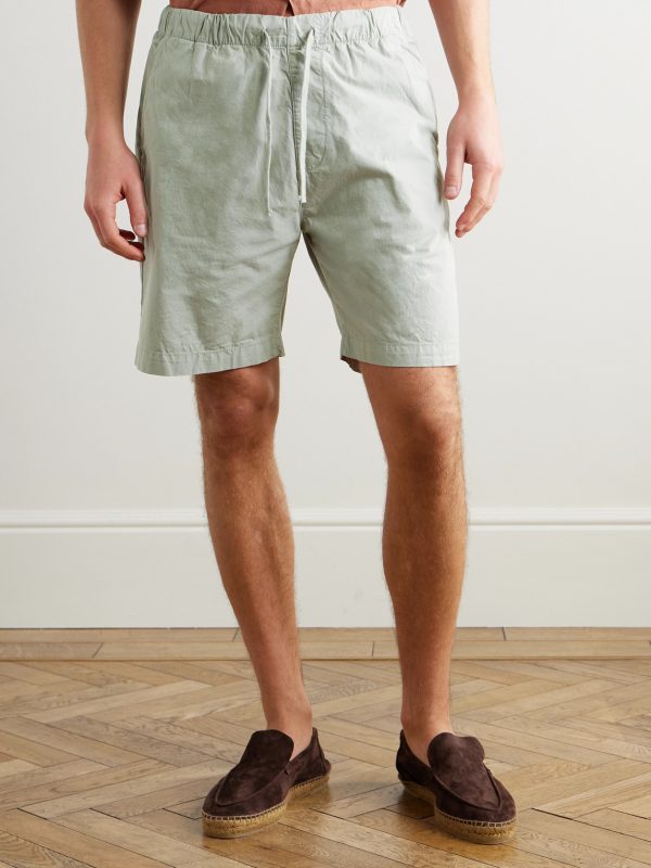 Joggy Slim-Fit Cotton Drawstring Shorts - FR